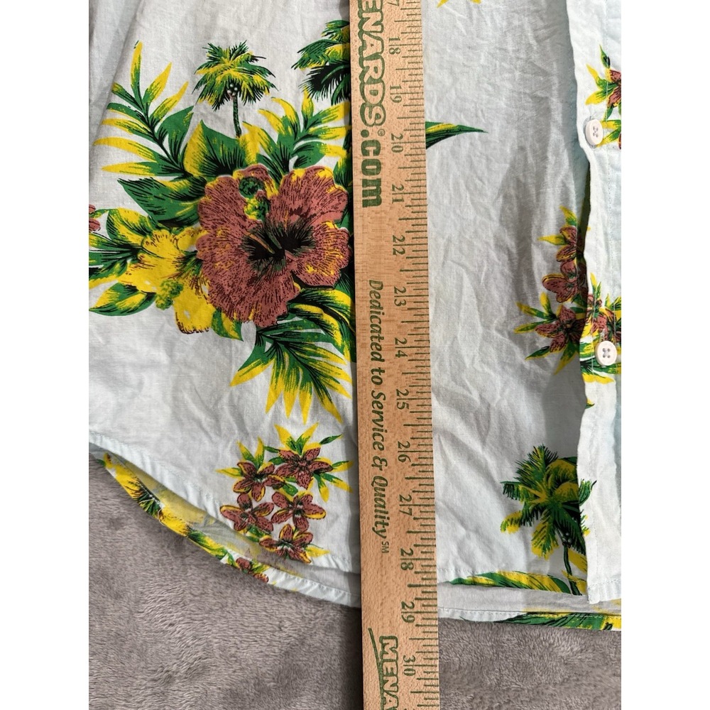 One Resolution Clothing Shirt Mens L Button Up Chest Pocket Hawaiian Tropical‎ - Picture 13 of 15